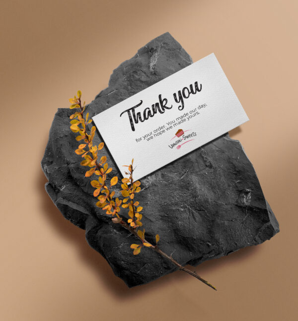 Printheroes Thank you card